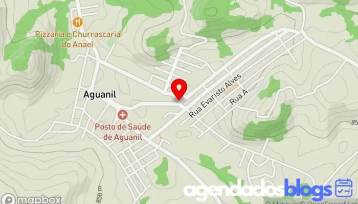 mapa de Drogaria Americana Saúde Drogaria, Farmácia em Aguanil