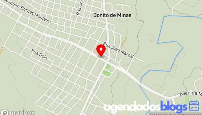 mapa de Drogaria Ana Luisa Drogaria em Bonito de Minas