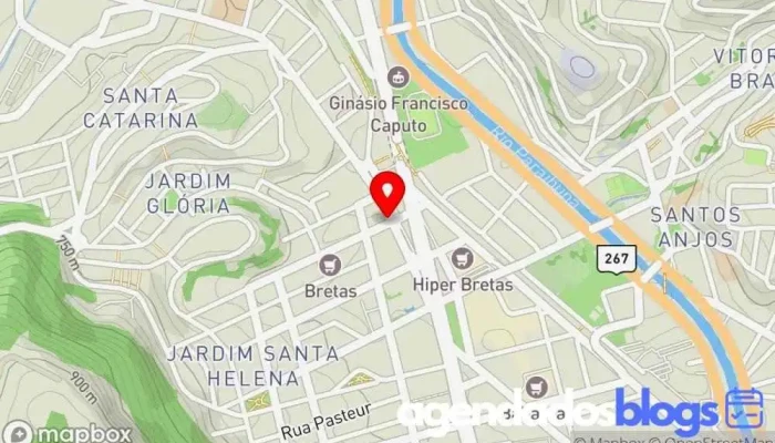 mapa de Drogaria Andradas Drogaria em Juiz de Fora