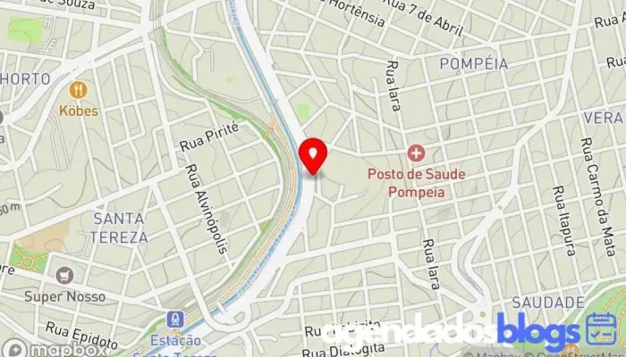 mapa de Drogaria Araujo - Andradas Drogaria em Belo Horizonte