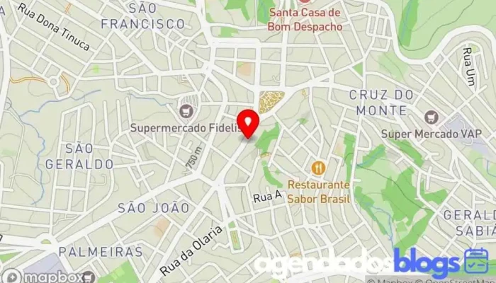 mapa de Drogaria Araujo - Bom Despacho Farmácia, Drogaria em Bom Despacho