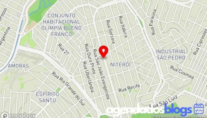 mapa de Drogaria Araujo - Niterói Drogaria, Farmácia em Betim