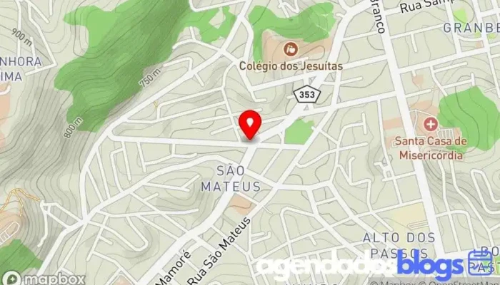 mapa de Drogaria Araujo - Padre Café Farmácia em Juiz de Fora