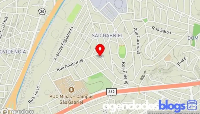 mapa de Drogaria Araujo - São Gabriel Farmácia, Drogaria em Belo Horizonte