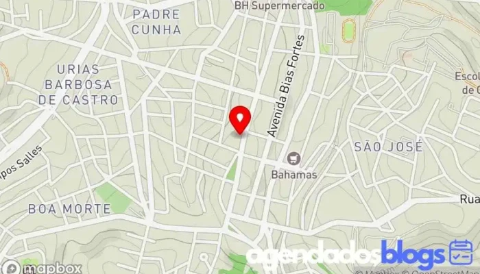 mapa de Drogaria Araujo Farmácia em Barbacena