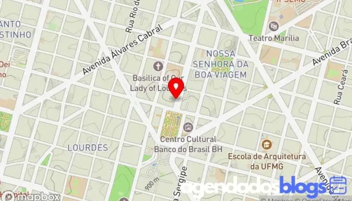 mapa de Drogaria Araujo Farmácia, Drogaria em Belo Horizonte
