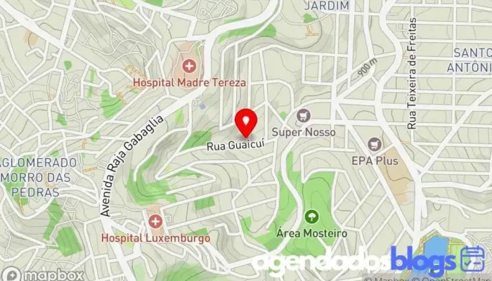 mapa de Drogaria Araujo Farmácia, Drogaria em Belo Horizonte