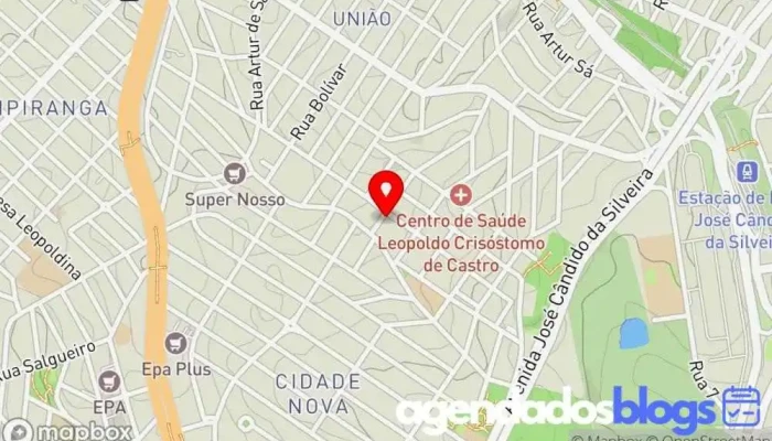 mapa de Drogaria Araujo Farmácia, Drogaria em Belo Horizonte