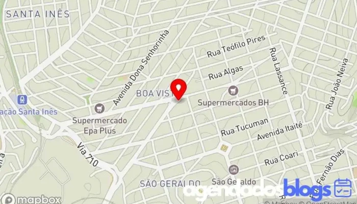 mapa de Drogaria Araujo Farmácia, Drogaria em Belo Horizonte