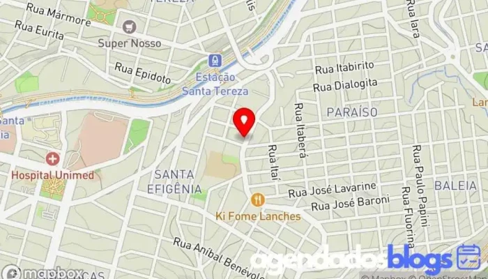 mapa de Drogaria Araujo Drogaria em Belo Horizonte