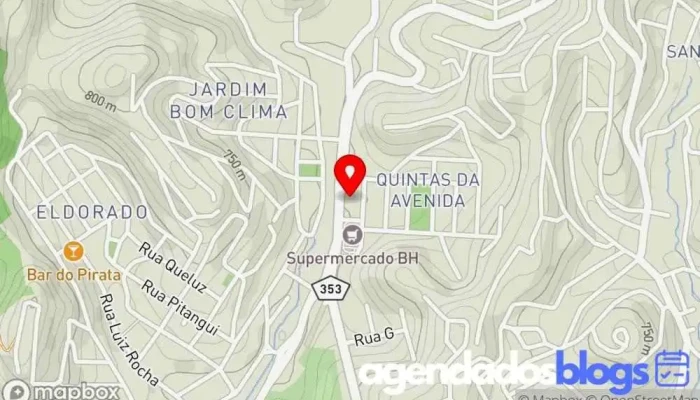 mapa de Drogaria Araujo Drogaria em Juiz de Fora