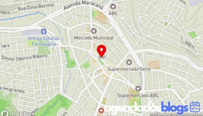 mapa de Drogaria Araujo Drogaria em - Centro