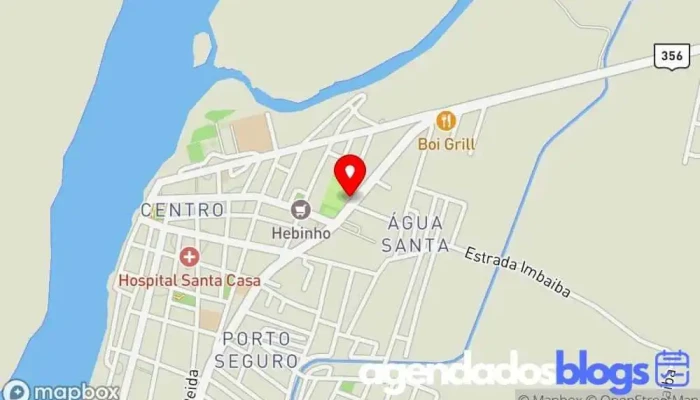 mapa de Drogaria Asa Loja em São João da Barra