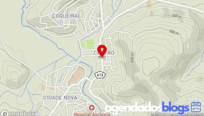 mapa de Drogaria Ataleia Drogaria em Ataléia