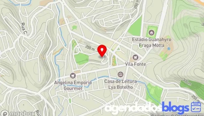 mapa de Drogaria Atlas Farmácia em Leopoldina