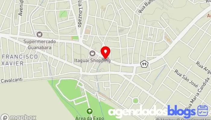 mapa de Drogaria Atual Bier Time Distribuidora de Produtos Farmacêuticos em Itaguaí