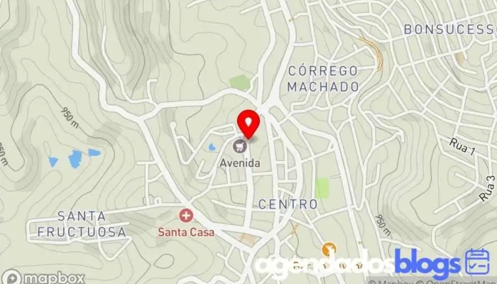 mapa de Drogaria Avenida (Centro) Drogaria em Caeté