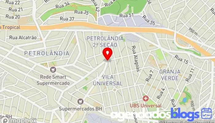 mapa de Drogaria Avenida Ltda Drogaria, Farmácia em Betim