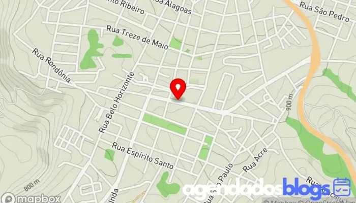 mapa de Drogaria Avenida Drogaria, Farmácia em Alpinópolis