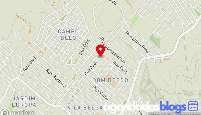 mapa de Drogaria Azul Drogaria, Farmácia em Nova Iguaçu