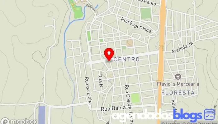 mapa de Drogaria Bella Farma Empresa farmacêutica em Buenópolis