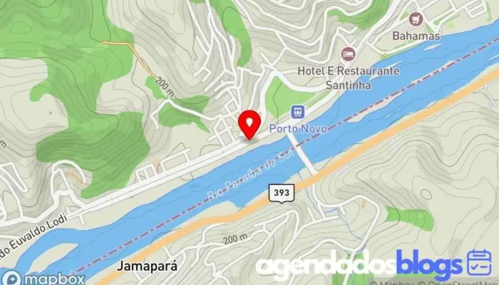 mapa de Drogaria Belo Farmácia em Além Paraíba