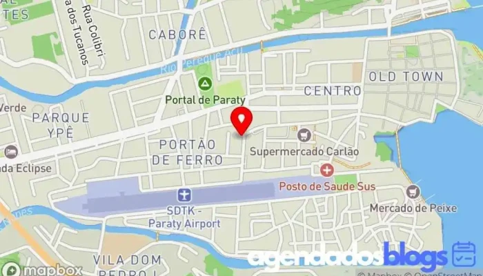 mapa de Drogaria Bem Estar Drogaria em Paraty