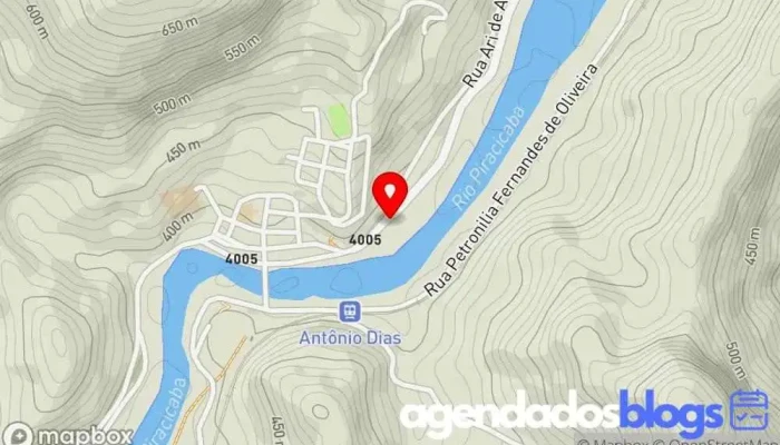 mapa de Drogaria Bem Estar Drogaria, Farmácia em Antônio Dias