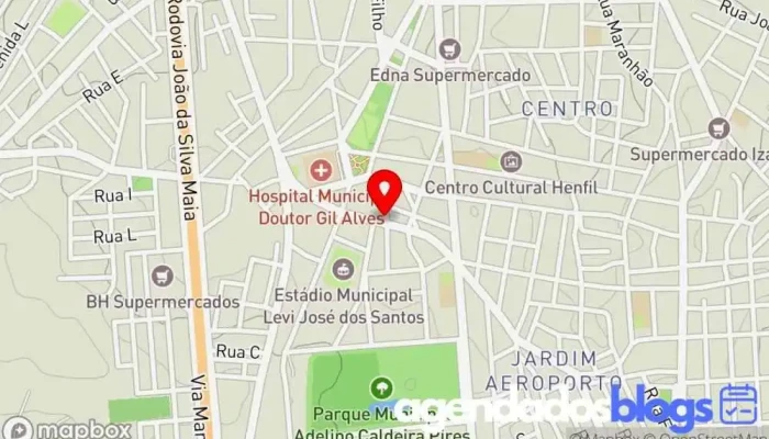 mapa de Drogaria Bem Estar Farmácia, Drogaria em Bocaiúva
