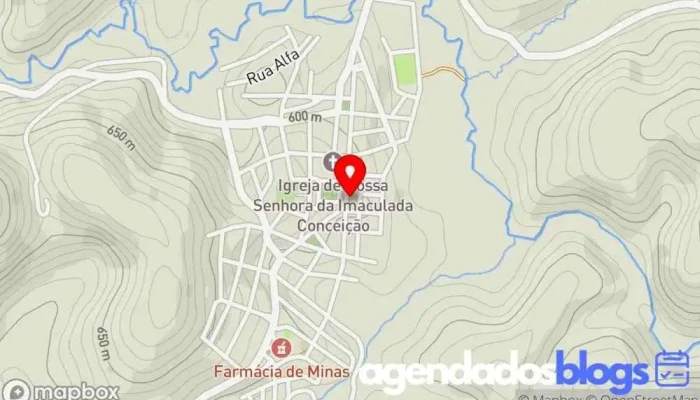 mapa de Drogaria Bem Estar Empresa farmacêutica em - centro