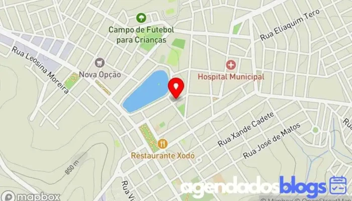 mapa de Drogaria Bem Viver Farmácia em Lagoa Formosa