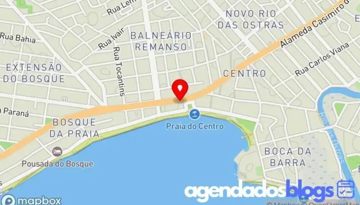mapa de Drogaria Boa Saúde Drogaria em Rio das Ostras