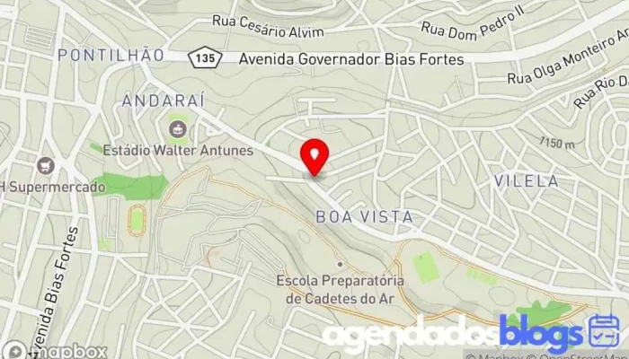 mapa de Drogaria Boa Vista Farmácia, Drogaria em Barbacena