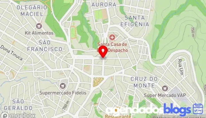 mapa de Drogaria Bom Despacho Drogaria, Farmácia em Bom Despacho