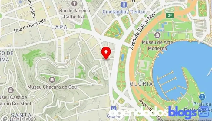 mapa de Drogaria Brasil Drogaria, Farmácia em Rio de Janeiro