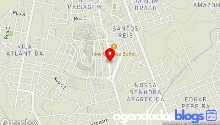 mapa de Drogaria Brasil Drogaria em - Santos Reis