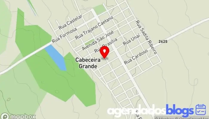 mapa de Drogaria Cabeceira Grande Drogaria em Cabeceira Grande