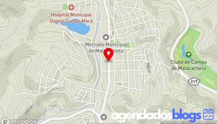 mapa de Drogaria Carvalho & Freitas Drogaria, Farmácia em Malacacheta