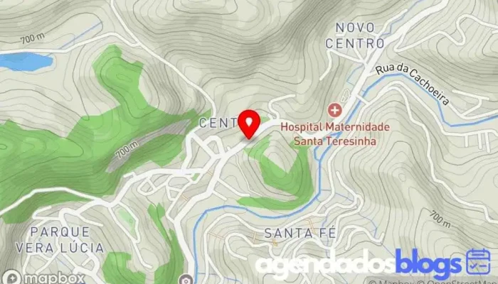 mapa de Drogaria Central do Vale Drogaria em São José do Vale do Rio Preto