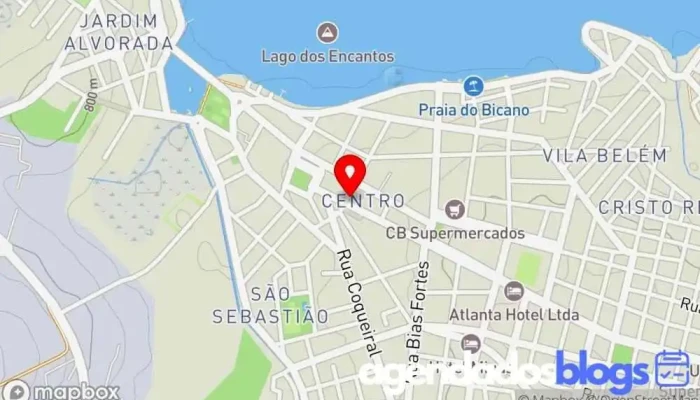 mapa de Drogaria Central Drogaria em Boa Esperança