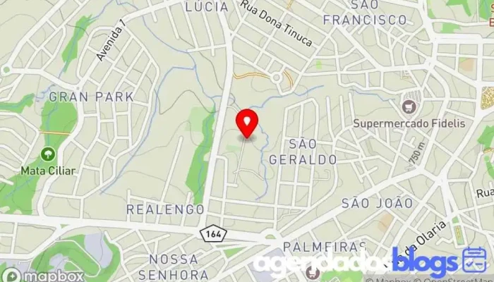 mapa de Drogaria Centro Oeste Drogaria, Farmácia em Bom Despacho