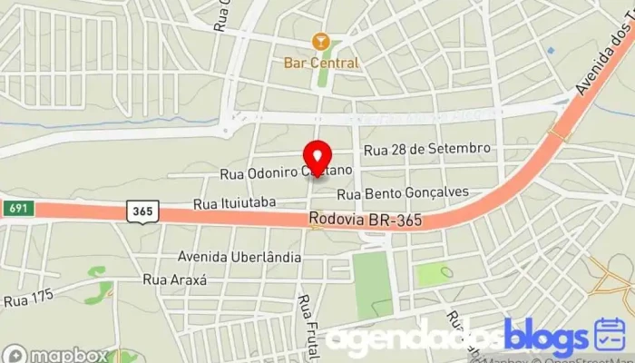 mapa de Drogaria Compre Certo Farmácia em - Centro