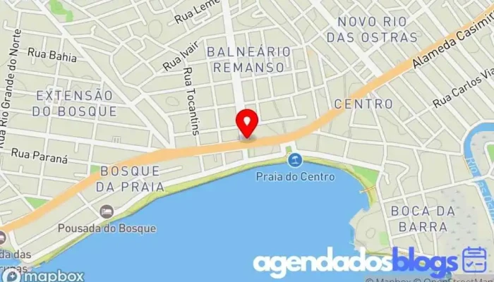 mapa de DROGARIA CRISTAL - RIO DAS OSTRAS Farmácia em Rio das Ostras