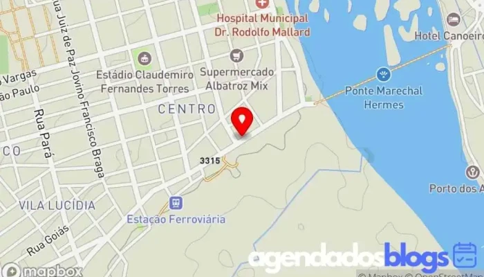 mapa de Drogaria Cristina Drogaria em Buritizeiro
