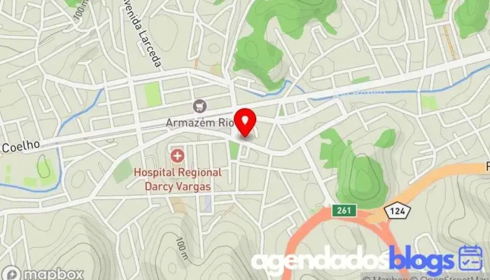 mapa de Drogaria Cruzeiro Farmácia em Rio Bonito