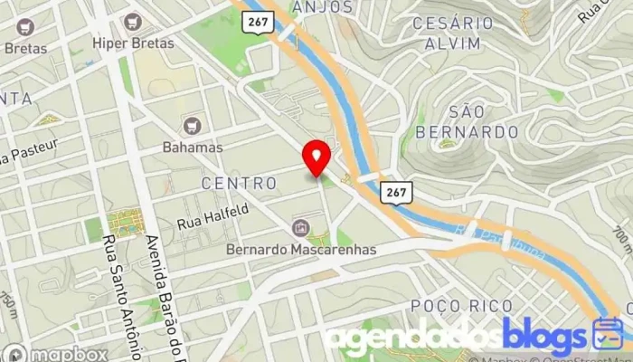 mapa de Drogaria da Estação Drogaria em Juiz de Fora