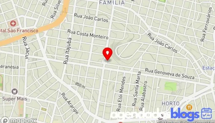 mapa de Drogaria da Praça Drogaria, Empresa farmacêutica em Belo Horizonte