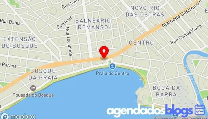 mapa de Drogaria da Praia Drogaria em Rio das Ostras