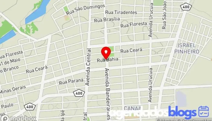 mapa de Drogaria da Terra Drogaria, Farmácia em Buritis