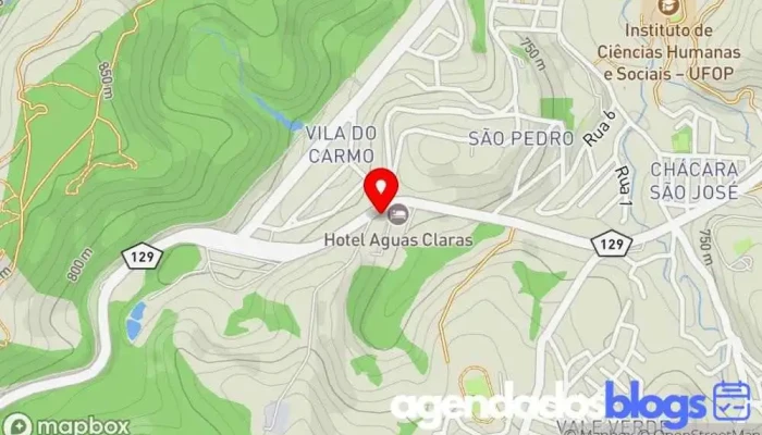 mapa de Drogaria Dara Farmácia, Drogaria em Mariana